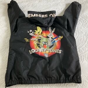 Looney Tunes Members only men’s windbreaker jacket hoodie bugs bunny size L